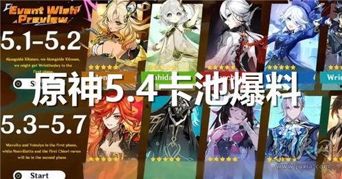 原神5.4版本的最新爆料有哪些,新角色、新剧情，探索神秘“翠绿之洲”